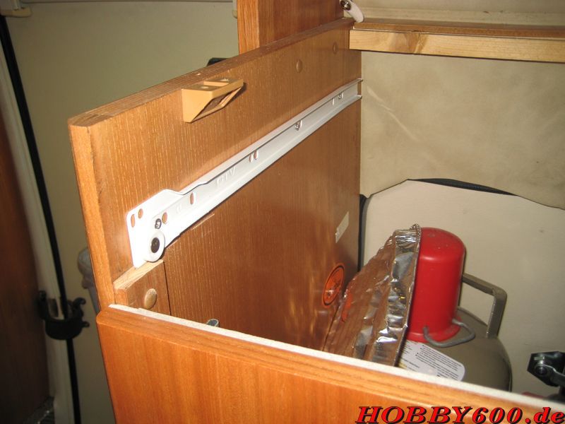 Auszugsleisten Schublade 012